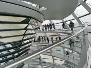 Gemeinsam auf zum Besuch des Reichstages in Berlin